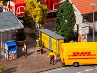 Faller H0 - 180281 - 2 Packstationen DHL