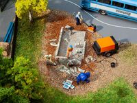Faller H0 - 180344 - Baumaschinen-Set