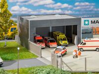 Faller H0 - 130893 - Fahrzeugunterstand, Systembau