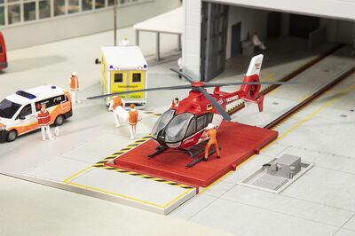 Faller H0 - 131020 - Hubschrauber EC135 Luftrettung - Artikelbild