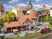 Faller N - 232194 - Rathaus mit Feuerwache