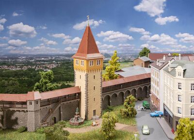 Faller N - 232200 - Altstadtmauer-Set Stadtturm - Artikelbild