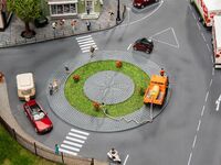 Faller H0 - 180278 - Kreisverkehr und Verkehrsinsel