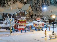 Faller H0 - 134001 - 2 Weihnachtsmarktbuden