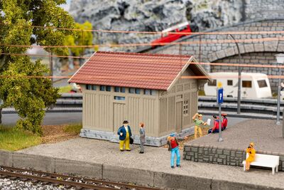 Faller H0 - 120307 - Toilettenhaus - Artikelbild