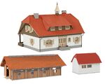 Faller H0 - 130583 - Bauernhaus mit Stallung und Garage - Artikelbild