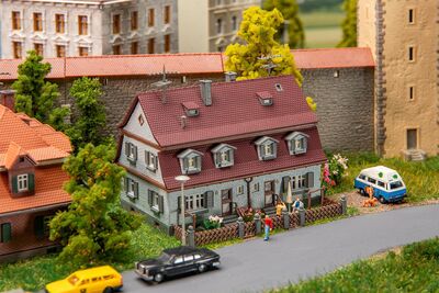 Faller N - 232162 - Siedlungsdoppelhaus - Artikelbild