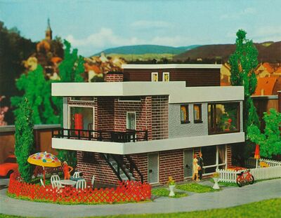 Faller H0 - 109257 - B-257 Modernes Haus mit Flachdach - Artikelbild