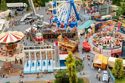 Faller H0 - 140460 - Kirmes-Set Jahrmarktvergnügen - Artikelbild