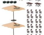 Faller H0 - 180437 - Biergarten-Set Veltins - Artikelbild