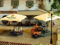 Faller H0 - 180437 - Biergarten-Set Veltins