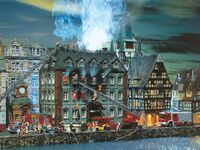 Faller N - 231721 - Brennendes Finanzamt