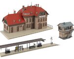Faller H0 - 190035 - Aktions-Set Bahnhof Passendorf - Artikelbild