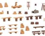 Faller H0 - 190036 - Aktions-Set Abenteuerspielplatz - Artikelbild