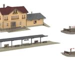 Faller N - 239007 - Aktions-Set Bahnhof Dennenberg - Artikelbild