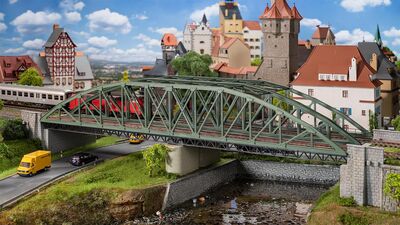Faller H0 - 120507 - Bogenbrücke, 2-gleisig - Artikelbild