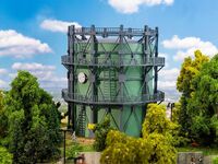 Faller H0 - 130157 - Gasometer mit Rohrleitungen