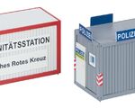Faller H0 - 180338 - Bürocontainer Polizei und DRK - Artikelbild