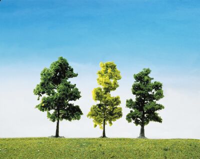 Faller H0 - 181497 - 15 Mischwaldbäume, sortiert - Artikelbild