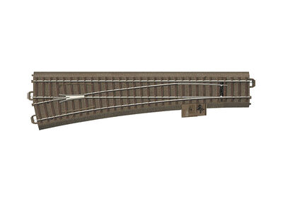 Trix H0 - 62711 - H0 Schlanke Weiche links Länge 236,1 mm / Zweiggleisradius 1.114,6 mm - Artikelbild