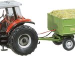 Faller 0 - 161536 - MF Traktor mit Anhänger (WIKING) - Artikelbild