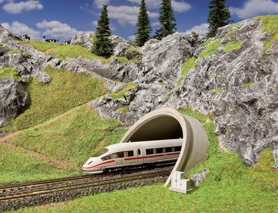 Faller H0 - 120562 - ICE-/Straßen-Tunnelportal - Artikelbild