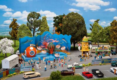 Faller H0 - 140341 - Kirmes-Set mit Polyp - Artikelbild