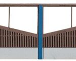 Faller H0 - 180422 - Lärmschutzwand Holz - Artikelbild