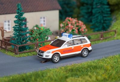 Faller 0 - 161559 - VW Touareg Notarzt (WIKING) - Artikelbild