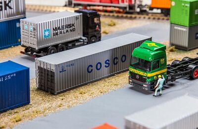 Faller H0 - 180845 - 40 Container COSCO - Artikelbild