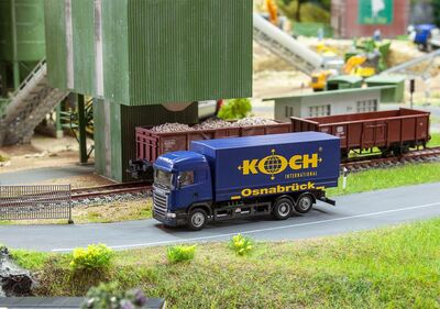 Faller 0 - 161595 - LKW Scania R 13 HL Koch (HERPA) - Artikelbild