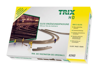 Trix H0 - 62903 - C-Gleis-Ergänzungspackung C3 - Artikelbild