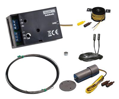 Faller 0 - 161905 - Car System Bushaltestellen-Set inkl. Laser-Street - Artikelbild