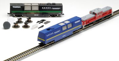 Faller N - 976425 - Schienenreinigungswagen N, blau - Artikelbild