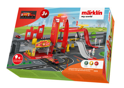 Märklin H0 - 72219 - my world - Feuerwehr Station mit Licht- und Soundfunktion - Artikelbild