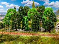 Faller H0 - 181524 - 15 Laubbäume, sortiert