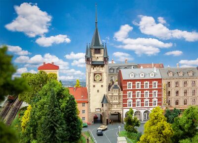 Faller N - 232382 - Historisches Stadttor - Artikelbild