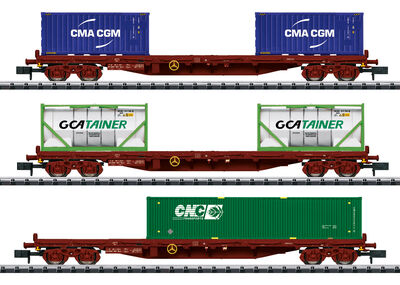 Trix N - 15072 - Containertragwagen-Set Rs - Artikelbild