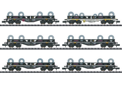 Trix N - 15080 - Güterwagen-Set Coil-Transport - Artikelbild