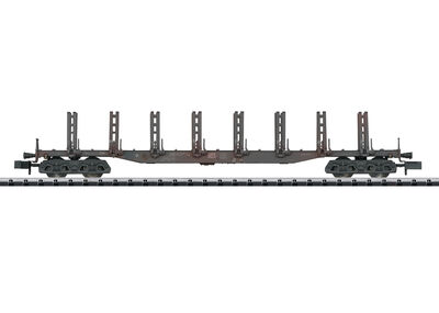 Trix N - 15485 - Drehgestell-Flachwagen Snps 719 - Artikelbild