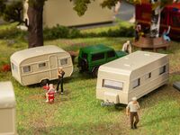 Faller H0 - 140483 - Wohnwagen-Set