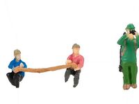 Faller N - 155601 - Waldarbeiter und Jäger