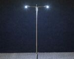 Faller H0 - 180103 - LED-Straßenbeleuchtungen, Ansatzleuchten, kaltweiß, 3 Stück - Artikelbild