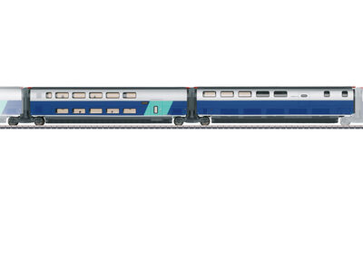 Märklin H0 - 43443 - Ergänzungswagen-Set 3 zum TGV Euroduplex - Artikelbild