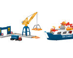 Märklin H0 - 72223 - my world - Frachtschiff und Hafenkran - Artikelbild