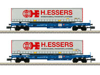 Trix N - 18711 - Taschenwagen-Set Sdgmss