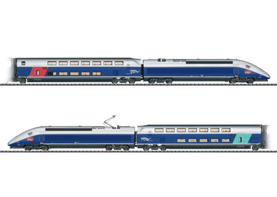 Trix H0 - 22381 - Hochgeschwindigkeitszug TGV Euroduplex - Artikelbild