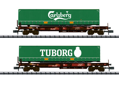 Trix N - 18718 - Taschenwagen-Set Sdgmns 33 - Artikelbild