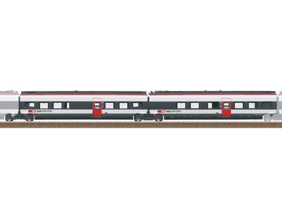 Trix H0 - 23281 - Ergänzungswagen-Set 1 zum RABe 501 Giruno - Artikelbild