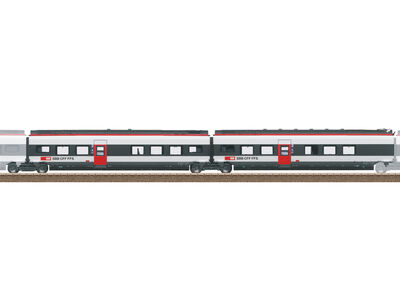Trix H0 - 23282 - Ergänzungswagen-Set 2 zum RABe 501 Giruno - Artikelbild